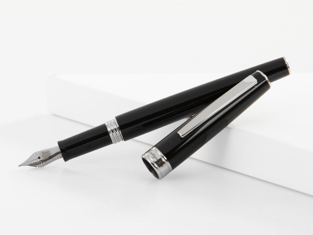 Stylo Plume Montegrappa Armonia, Résine, Noir, ISA1R-AC
