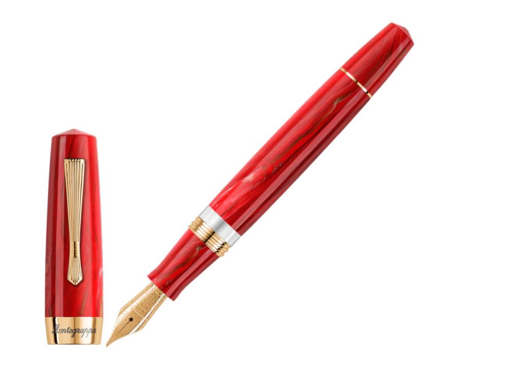Stylo Plume Montegrappa Elmo 02 Plus Ventorum Auster, Pompe, ISE2P-AR-2