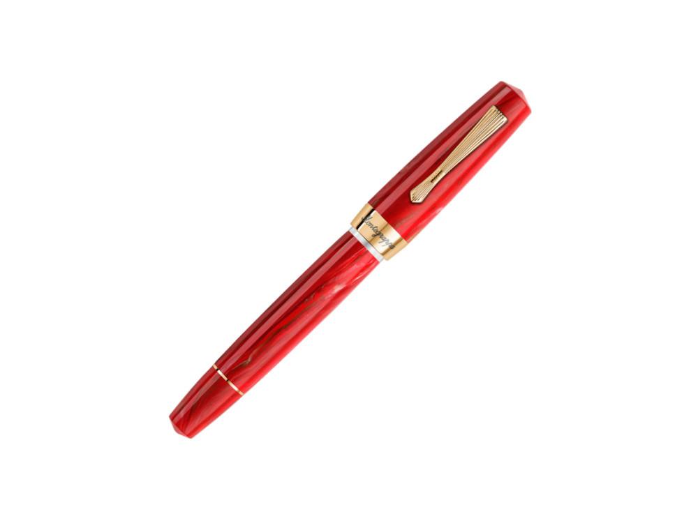 Stylo Plume Montegrappa Elmo 02 Plus Ventorum Auster, Pompe, ISE2P-AR-2