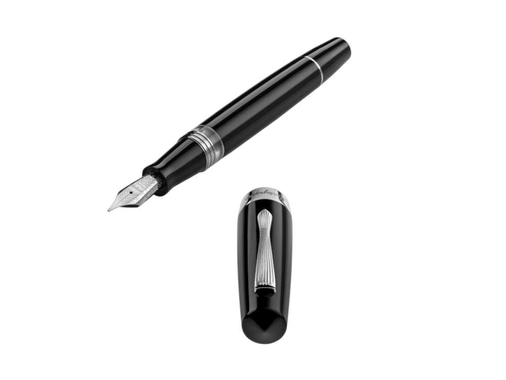 Stylo Plume Montegrappa Elmo 02 Plus Night, Plume Acier, ISE2R-A-010