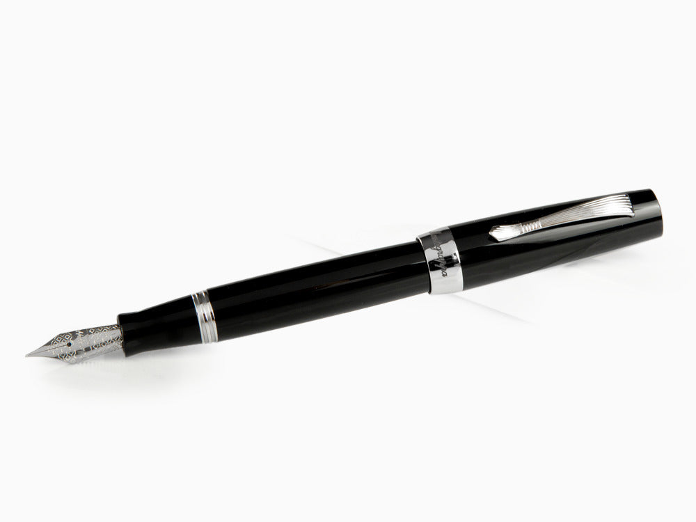 Stylo Plume Montegrappa Elmo 02 Jet Black, ISE2R-AC