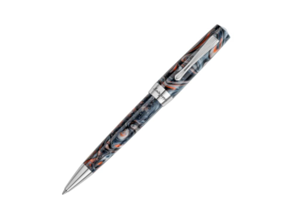 Stylo bille Montegrappa Elmo 02 Croda Rossa, Acier Inoxydable, ISE2RBAR-1