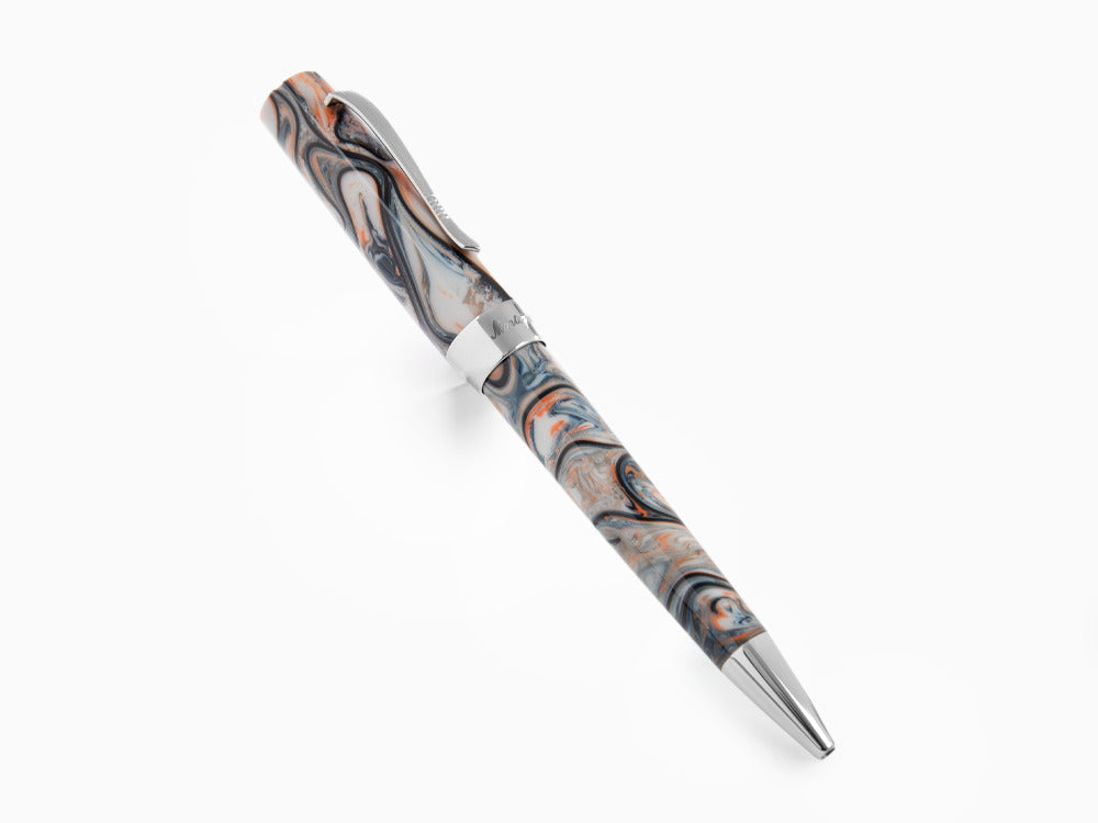 Stylo bille Montegrappa Elmo 02 Croda Rossa, Acier Inoxydable, ISE2RBAR-1