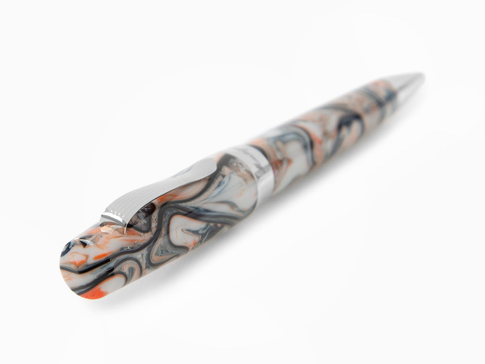 Stylo bille Montegrappa Elmo 02 Croda Rossa, Acier Inoxydable, ISE2RBAR-1
