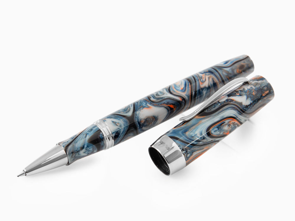 Roller Montegrappa Elmo 02 Croda Rossa, Acier Inoxydable, ISE2RRAR-1