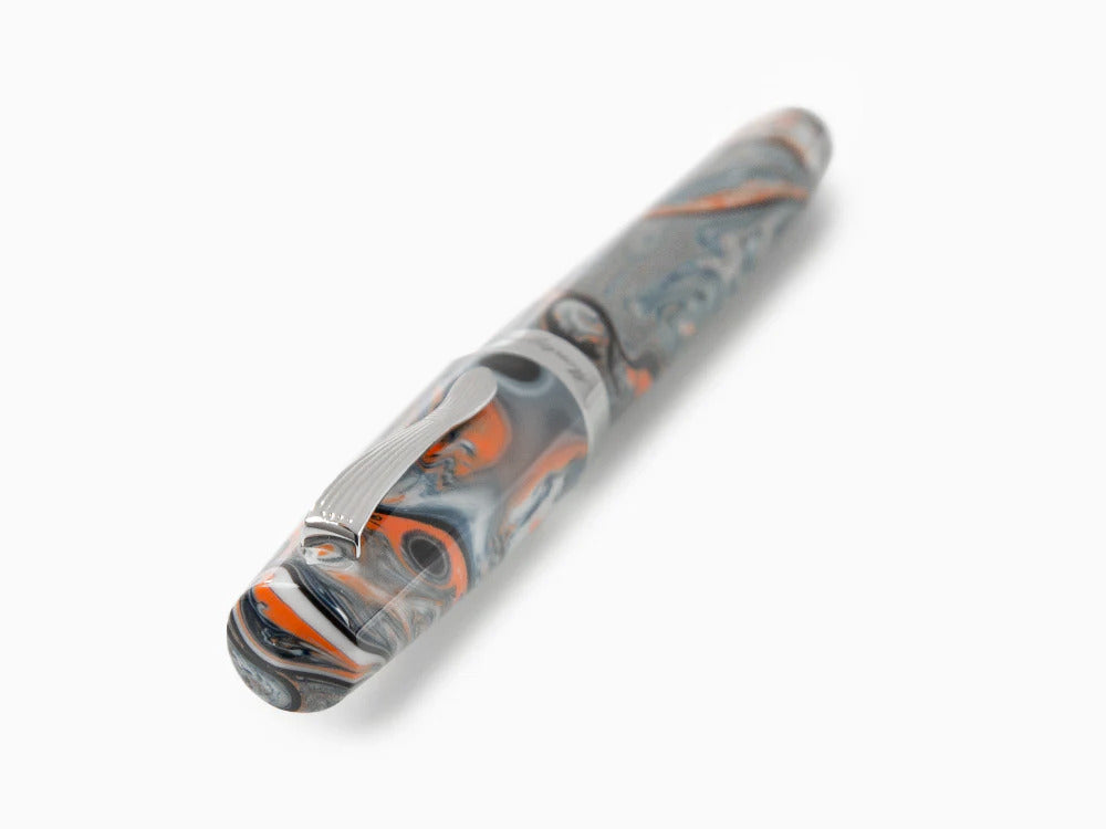 Roller Montegrappa Elmo 02 Croda Rossa, Acier Inoxydable, ISE2RRAR-1