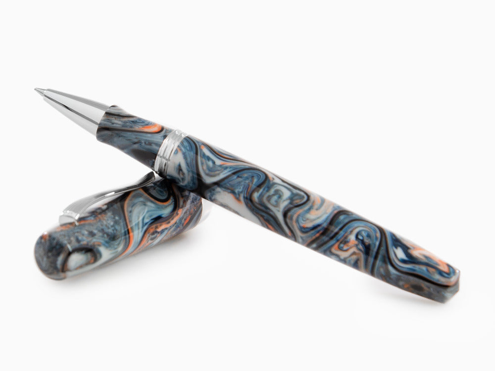 Roller Montegrappa Elmo 02 Croda Rossa, Acier Inoxydable, ISE2RRAR-1