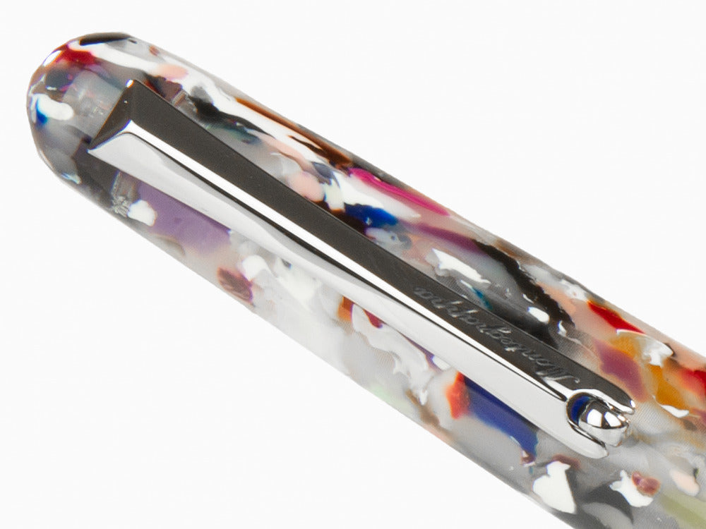 Stylo bille Montegrappa Elmo Ambiente Kaleido, Acier Inoxydable, ISEERBIK