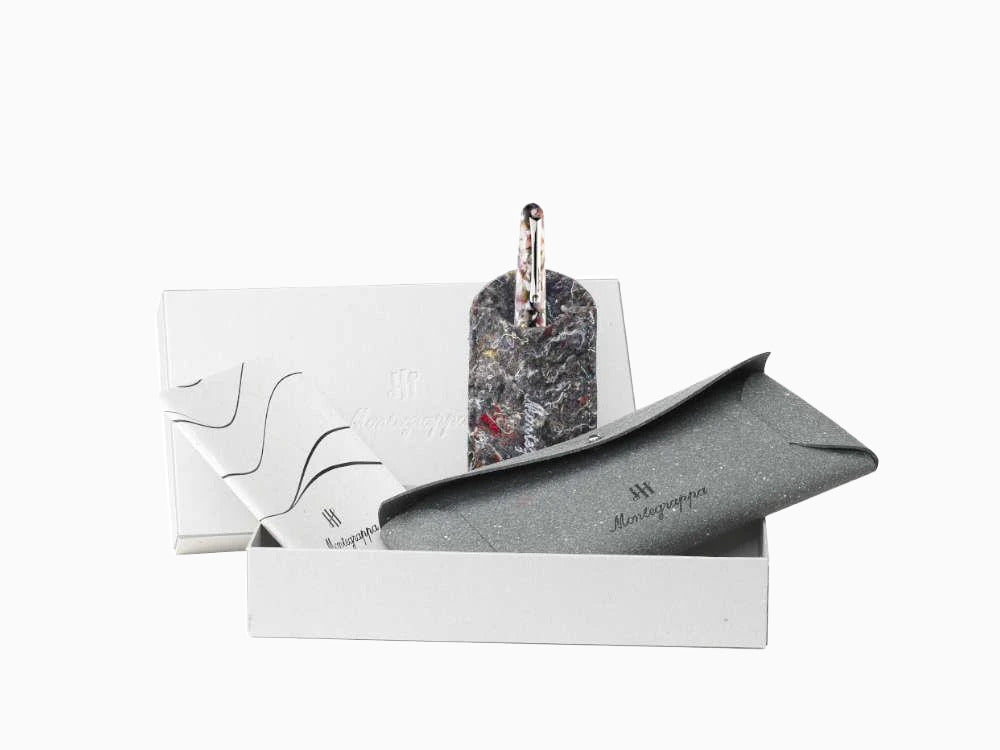 Stylo bille Montegrappa Elmo Ambiente Kaleido, Acier Inoxydable, ISEERBIK