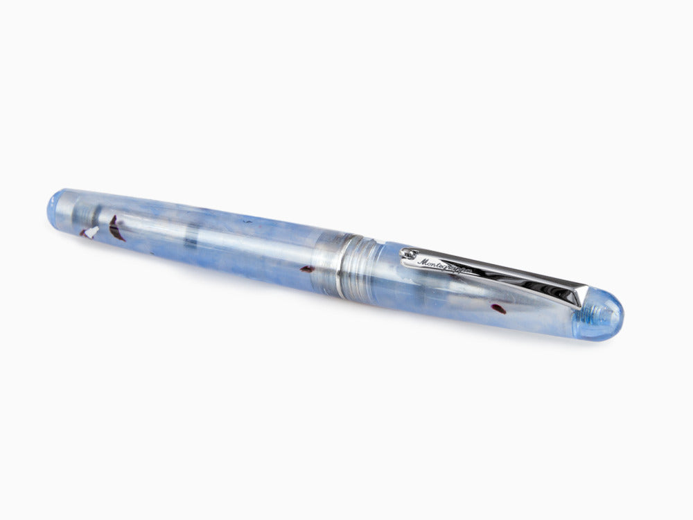 Roller Montegrappa Elmo Ambiente Ocean, Résine, Acier Inoxydable, ISEERRID