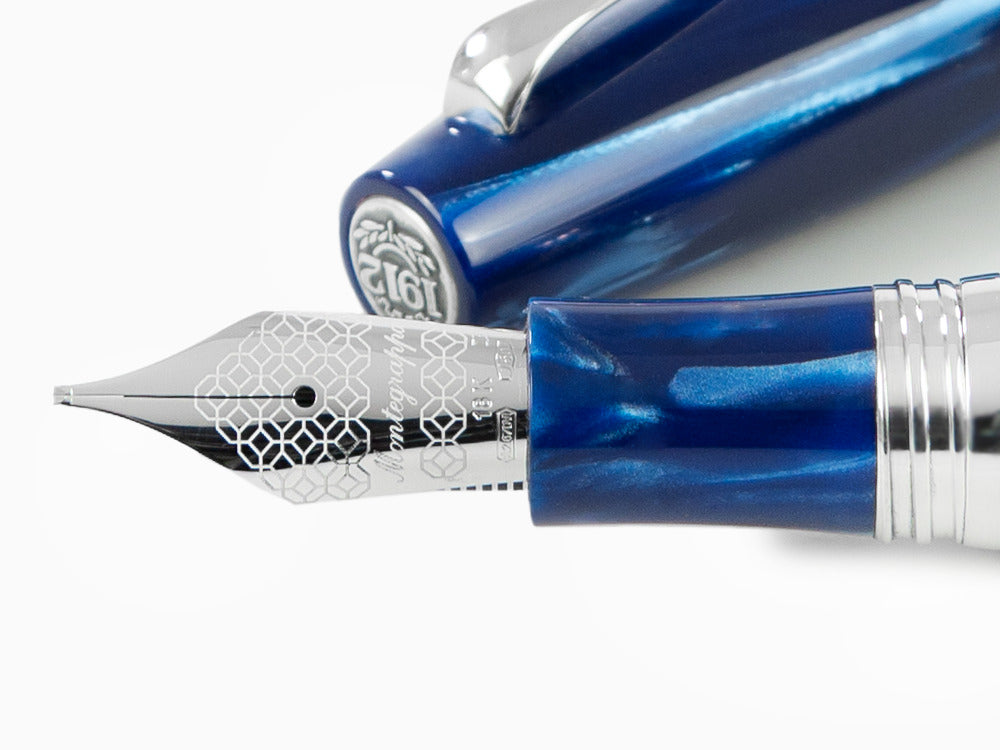 Stylo Plume Montegrappa Extra 1930 Mediterranean Blue, ISEXF-2B