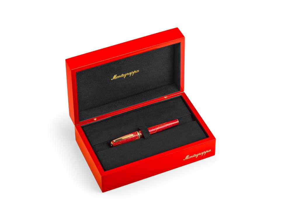 Roller Montegrappa DC Comics The Flash, Plaqué or, Edition Limitée, ISFLNRAR