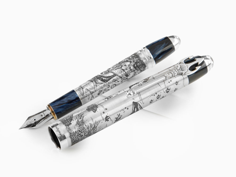 Stylo Plume Montegrappa Prince Albert II Of Monaco Oceans, LE, ISFMN-SE