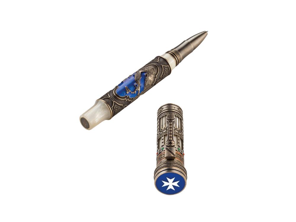 Roller Montegrappa Italian Maritime Republics Amalfi, Edition Limitée, ISG1NRBE