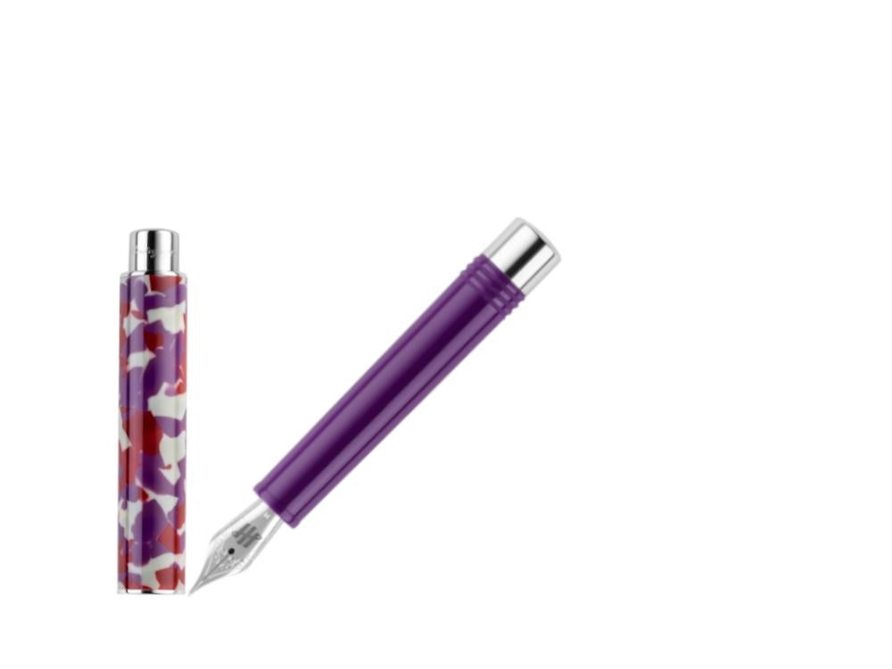 Stylo Plume Montegrappa Gnomo Obsession Midnight, Violet, ISGNO-AL