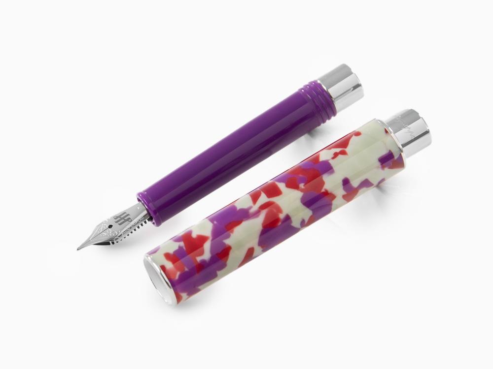 Stylo Plume Montegrappa Gnomo Obsession Midnight, Violet, ISGNO-AL