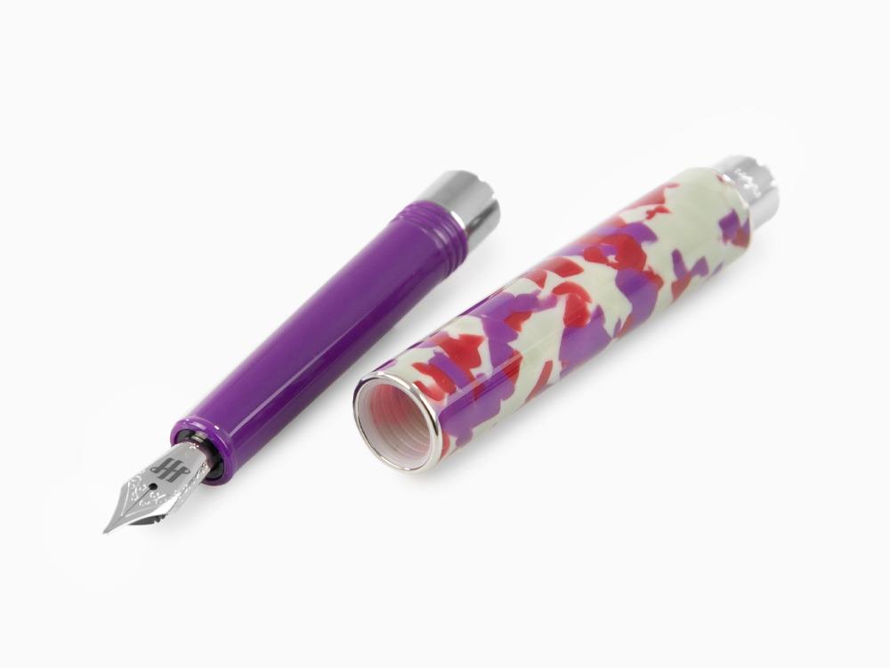 Stylo Plume Montegrappa Gnomo Obsession Midnight, Violet, ISGNO-AL
