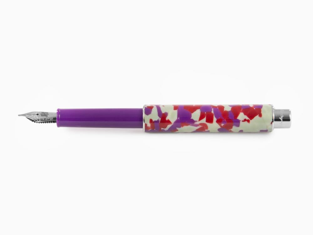Stylo Plume Montegrappa Gnomo Obsession Midnight, Violet, ISGNO-AL