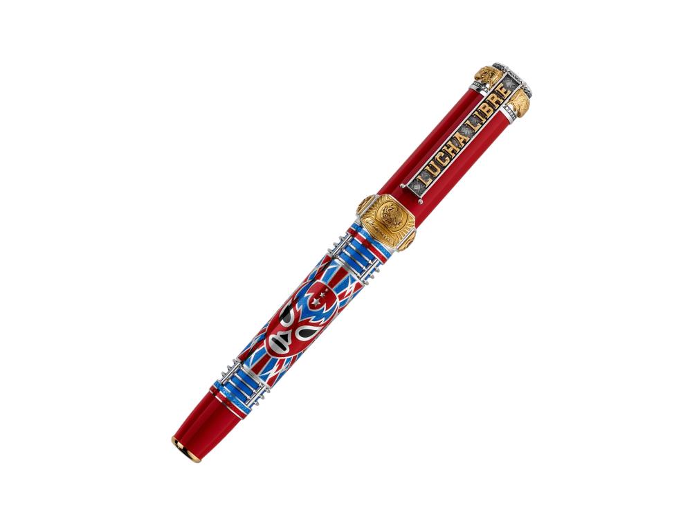 Stylo Plume Montegrappa Lucha Libre Edition Limitée, ISLLN-SL