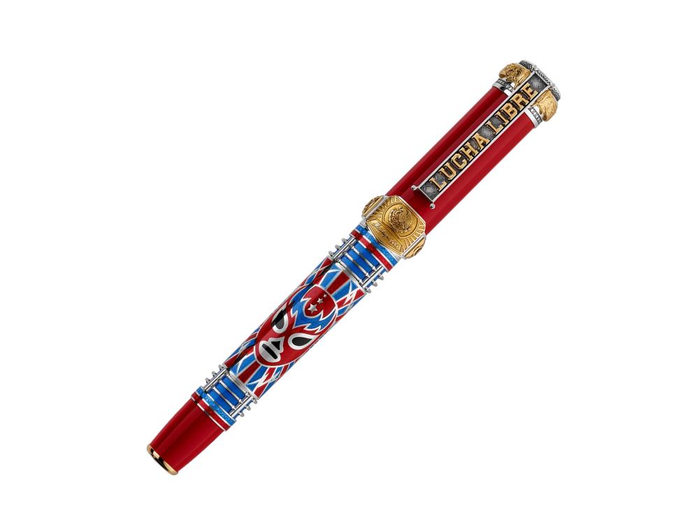 Roller Montegrappa Lucha Libre Edition Limitée, ISLLNRSL