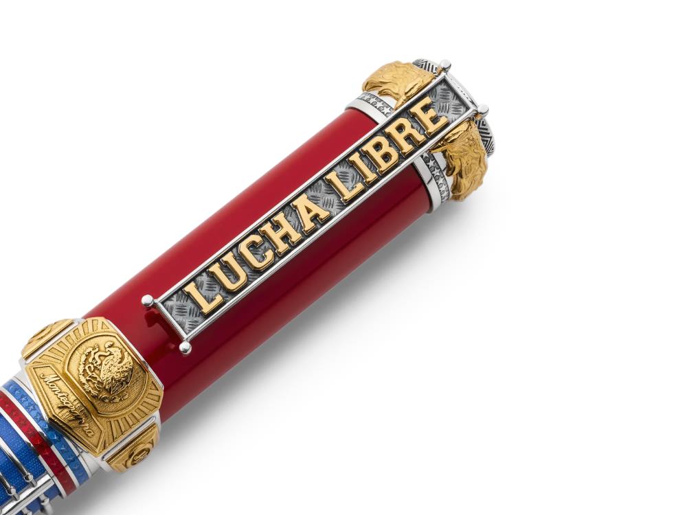 Roller Montegrappa Lucha Libre Edition Limitée, ISLLNRSL
