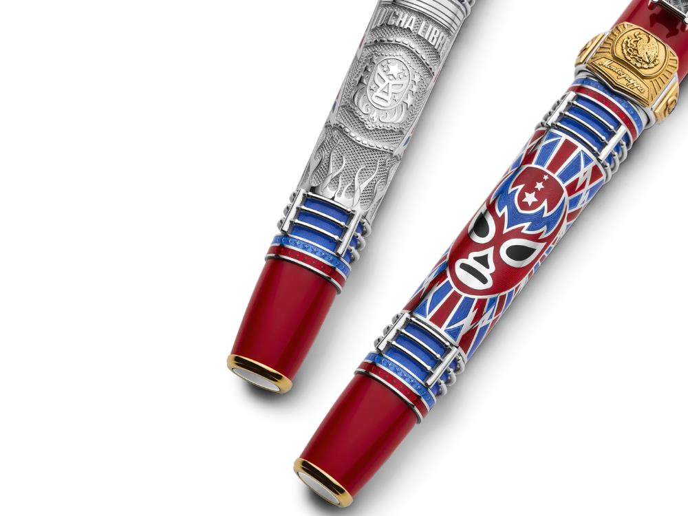 Roller Montegrappa Lucha Libre Edition Limitée, ISLLNRSL