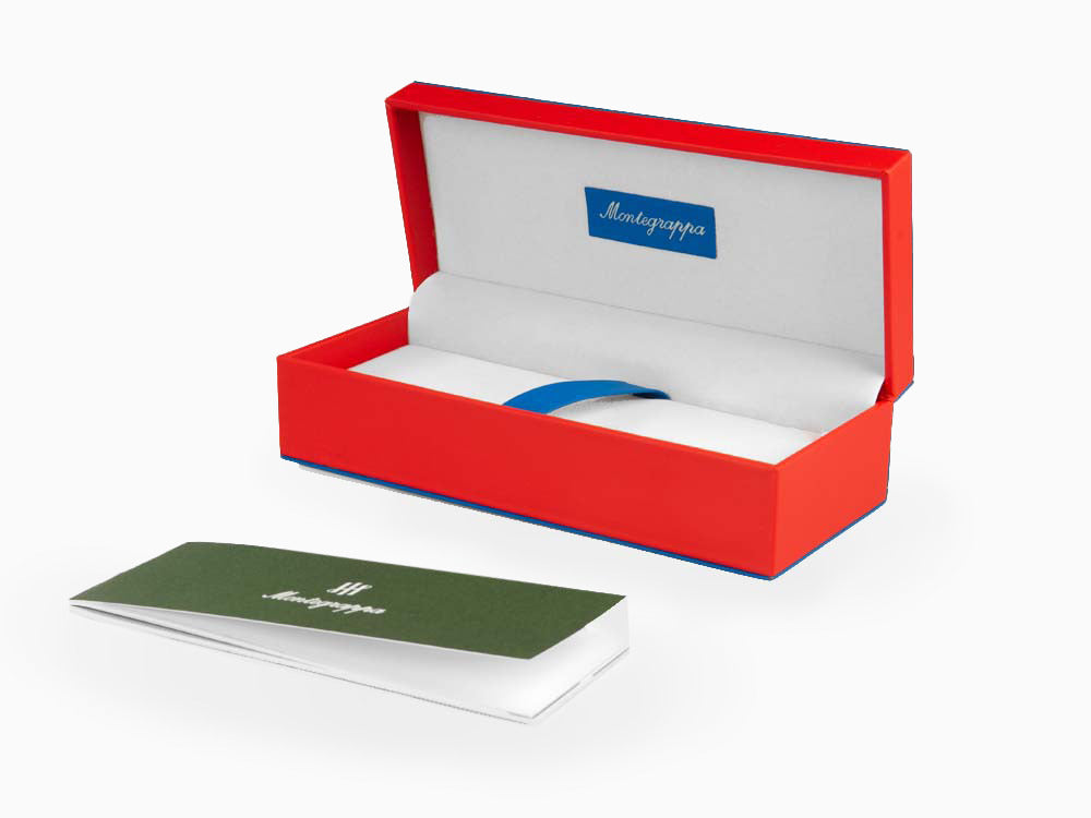 Stylo bille Montegrappa NASA Atlantis, Résine, Bleu, Acier Inoxydable, ISN1RBBP