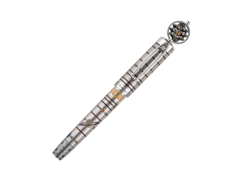 Roller Montegrappa Nicolaus Copernicus, Argent, Edition Limitée, ISNCNRSE