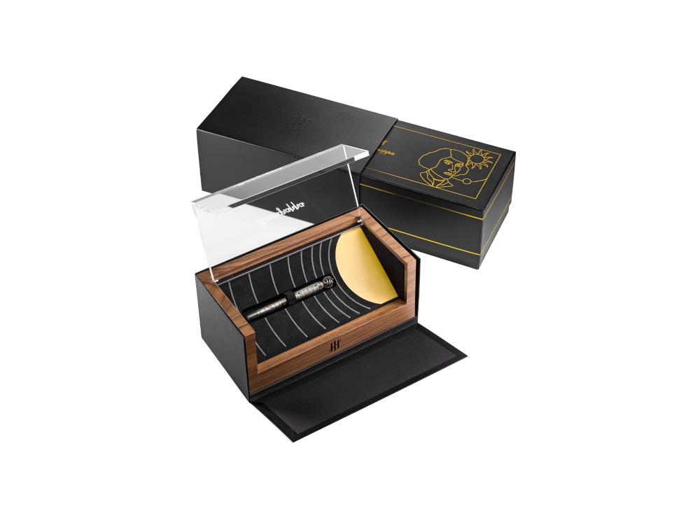 Roller Montegrappa Nicolaus Copernicus, Argent, Edition Limitée, ISNCNRSE