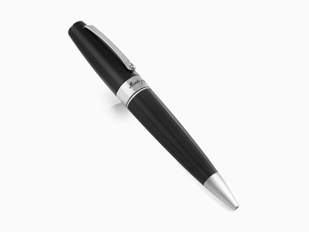 Stylo bille Montegrappa Magnifica, Résine Noire, ISNGRBAC
