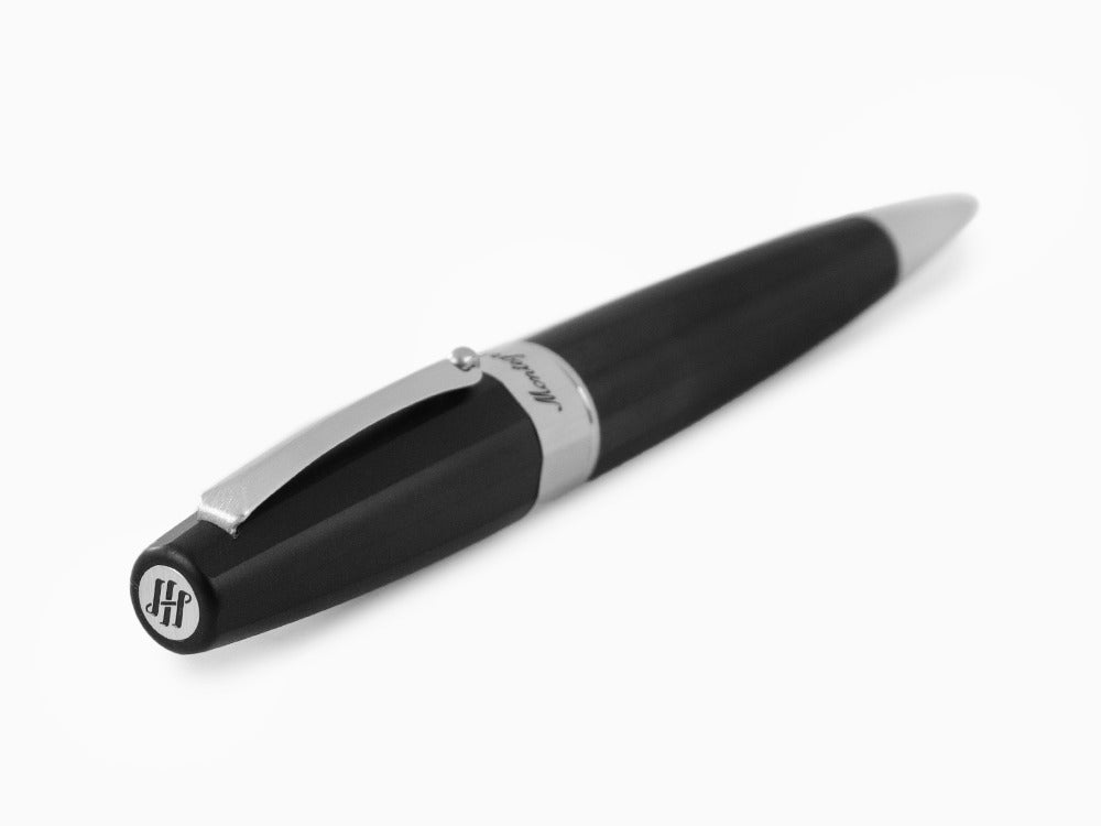 Stylo bille Montegrappa Magnifica, Résine Noire, ISNGRBAC