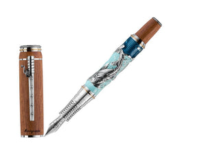 Stylo Plume Montegrappa LE The Old Man and The Sea, Argent, ISOSN-SS
