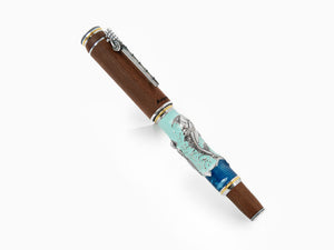 Stylo Plume Montegrappa LE The Old Man and The Sea, Argent, ISOSN-SS