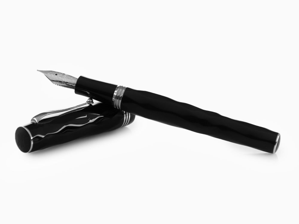 Stylo Plume Montegrappa Brenta, Noir, Or 14k, ISRBT-4C