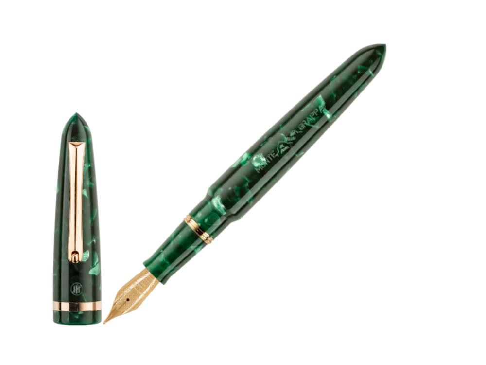 Stylo Plume Montegrappa Venetia Vintage Conifer, Or 14k, ISVEN-4G