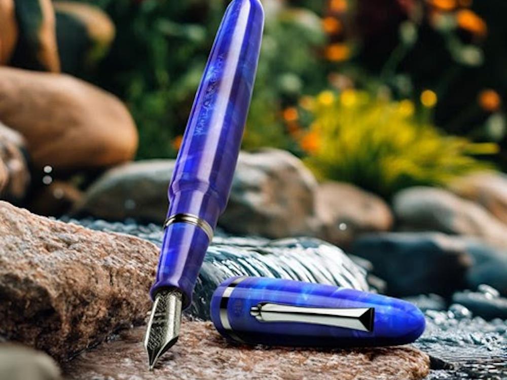 Stylo Plume Montegrappa Vintage Class VenetiaHalcyon Blue, ISVEN-AB