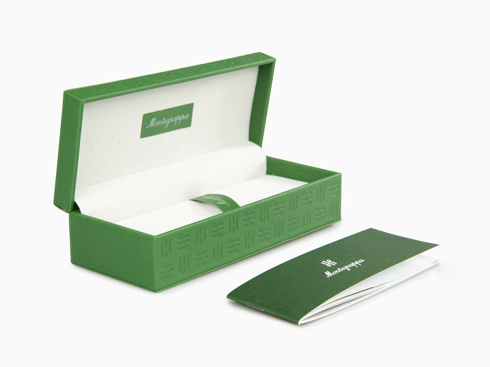 Stylo bille Montegrappa Venetia Vintage Conifer, Vert, Plaqué or, ISVENBAG