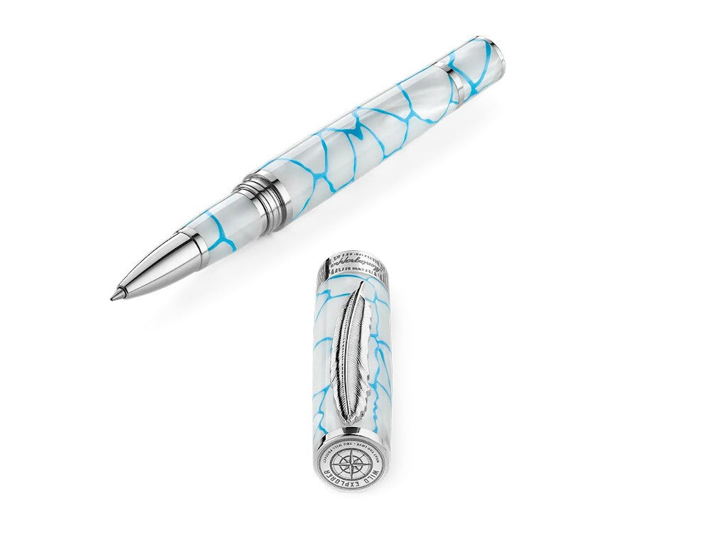 Roller Montegrappa Wild: Arctic Ice, Edition Limitée, ISWDRRIA