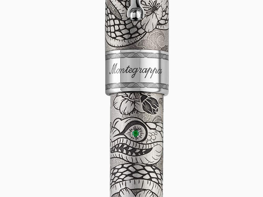 Roller Montegrappa Extra Year of the Snake EL, Argent, ISYNNRSE