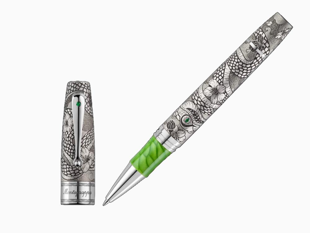 Roller Montegrappa Extra Year of the Snake EL, Argent, ISYNNRSE