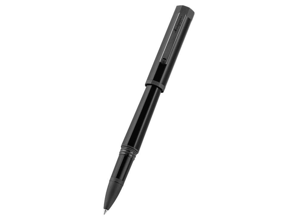 Roller Montegrappa Otto, Résine Acrilique, Noir, PVD, ISZ8IRIC