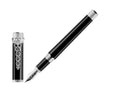 Stylo Plume Montegrappa Zero Caduceus Palladium, Résine Or 14K, ISZEC-4P