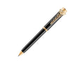 Stylo bille Montegrappa Zero Caduceus Yellow Gold, Noir, ISZECBIY