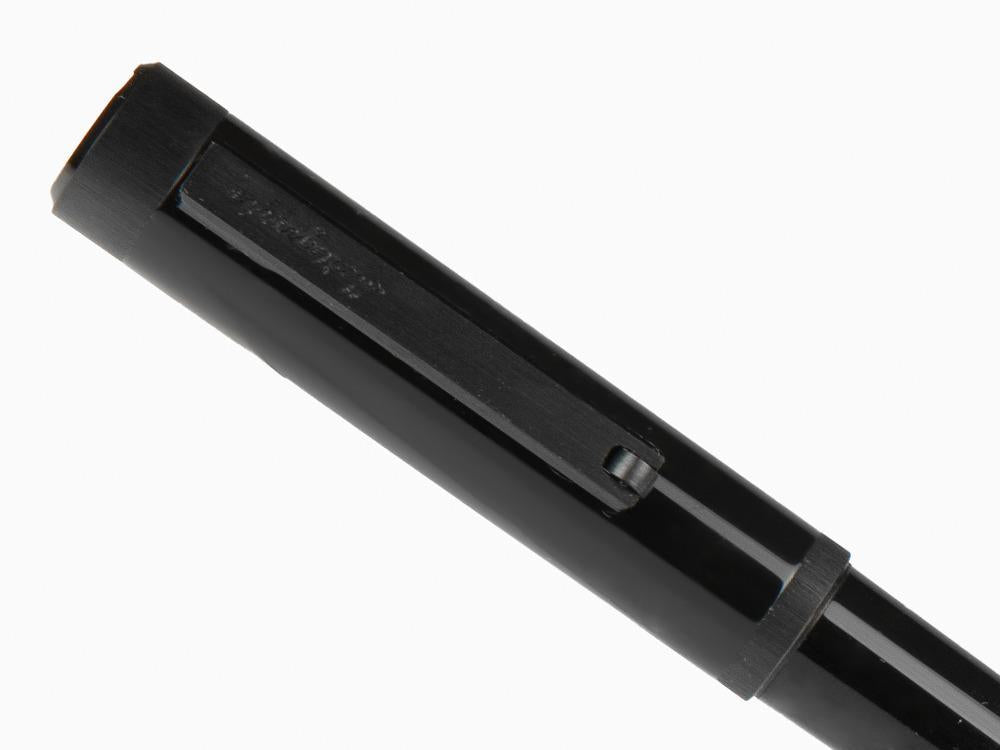 Stylo Plume Montegrappa Zero, Noire, Ultra Black Ruthenium, ISZEI-4C