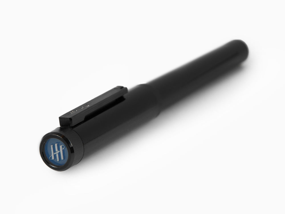 Stylo Plume Montegrappa Zero, Résine Noire, Ultra Black, ISZEI-IC