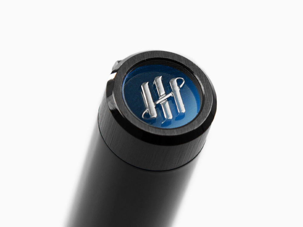 Stylo Plume Montegrappa Zero, Résine Noire, Ultra Black, ISZEI-IC