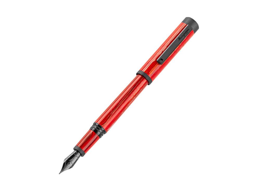 Stylo Plume Montegrappa Zero Zodiac Aries, Or 14k, Ed Limit, ISZEZ-4C-R3