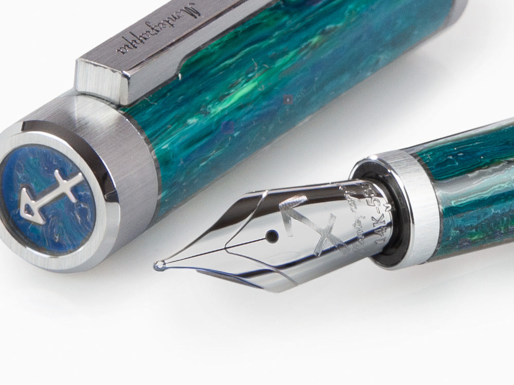 Stylo Plume Montegrappa Zero Zodiac Sagittarius, 14K, LE, ISZEZ-4P-G10