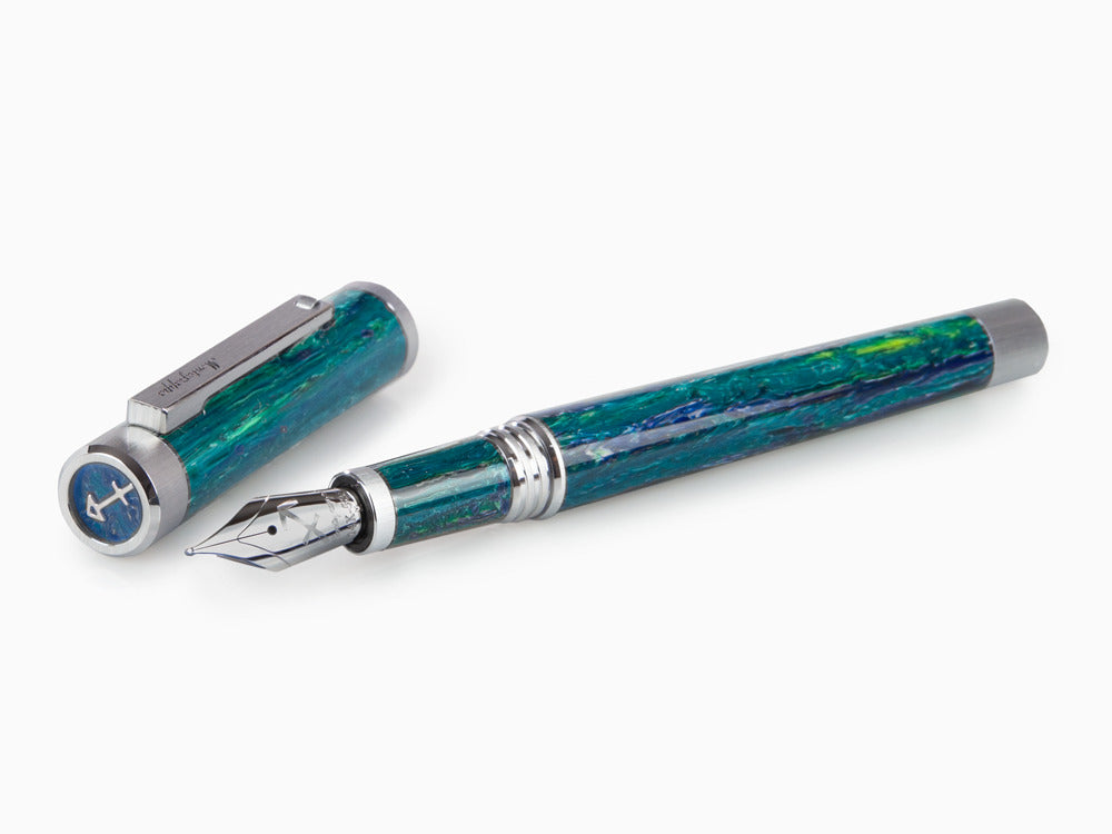 Stylo Plume Montegrappa Zero Zodiac Sagittarius, 14K, LE, ISZEZ-4P-G10