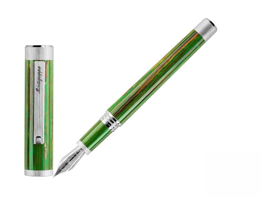 Stylo Plume Montegrappa Zero Zodiac Virgo, 14k, LE, ISZEZ-4P-G8